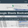Ben Collins - Google Sheets Bootcamp