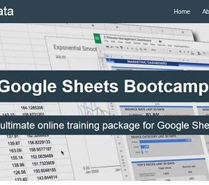 Ben Collins - Google Sheets Bootcamp