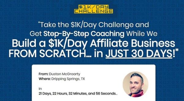 Build a $1K/Day Affiliate Business FROM SCRATCH