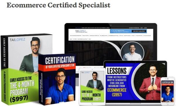 Tai Lopez – Ecommerce Specialist Certification