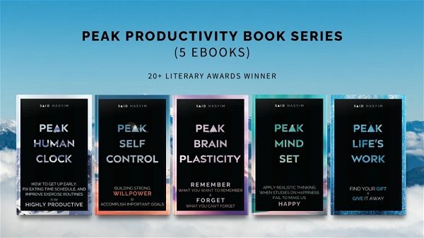 Peak Productivity Book Series (5 eBooks) + Audio