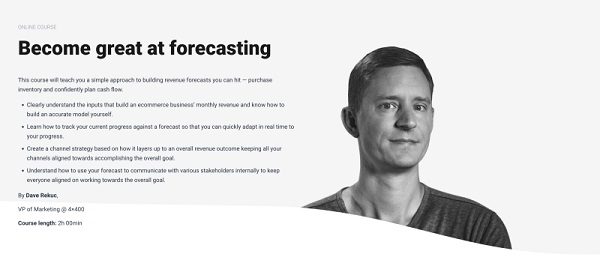 dave-rekuc-cxl-ecommerce-forecasting